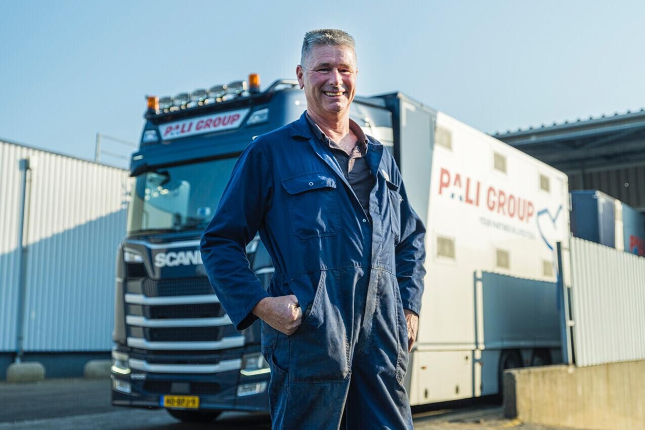 Chauffeur Veetransport Internationaal